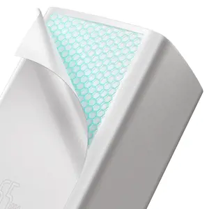 "Baseus GaN2 Lite" greitasis kelioninis įkroviklis USB+C 65W EU White (baltas)