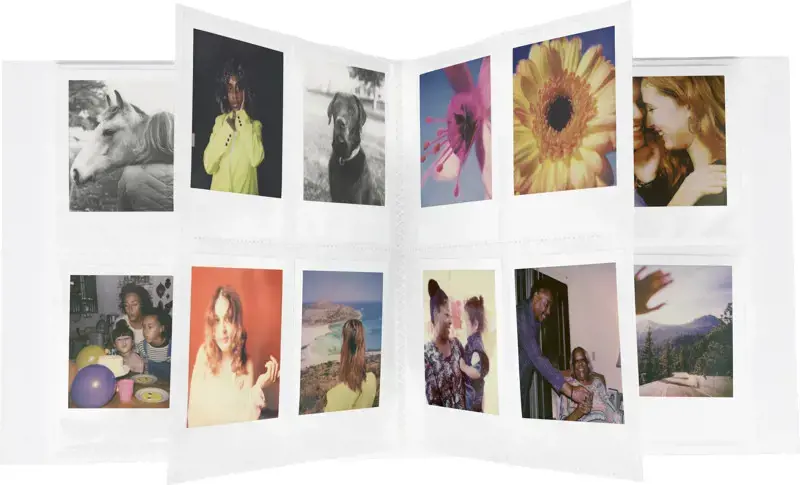 "Polaroid" albumas Didelis, valge