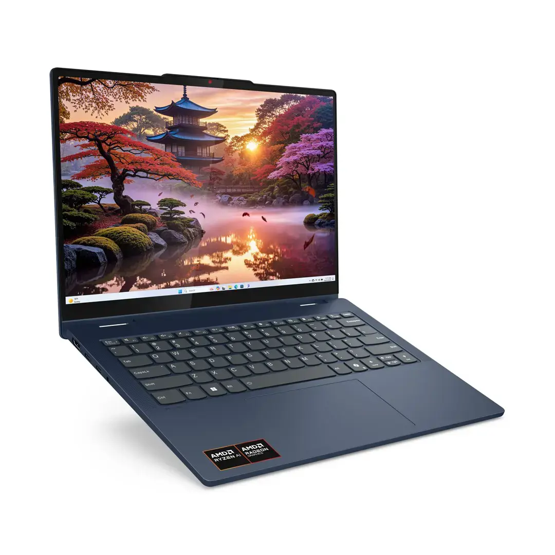 Lenovo IdeaPad 5 2-in-1 14AKP10 Copilot+ PC AMD Ryzen™ AI 7 350 Hybrid (2-in-1) 35.6 cm (14") Touchscreen WUXGA 16 GB LPDDR5x-SDRAM 1 TB SSD Wi-Fi 7 (802.11be) Windows 11 Home English Blue New Repack/Repacked