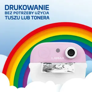 Kids’ camera LAMAX InstaKid2 Play, pink