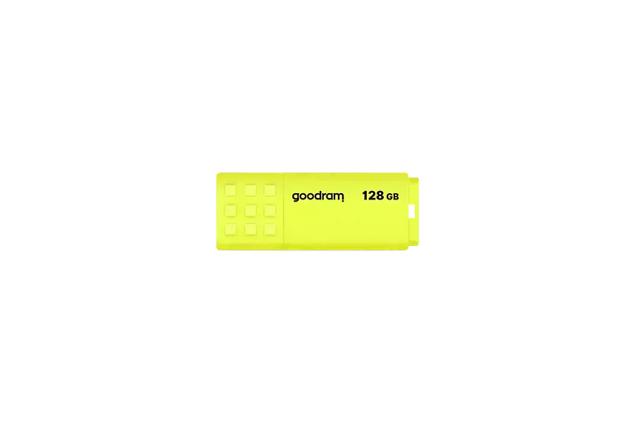 GOODRAM UME2-1280Y0R11 GOODRAM atmintinė USB UME2 128GB USB 2.0 geltonos spalvos