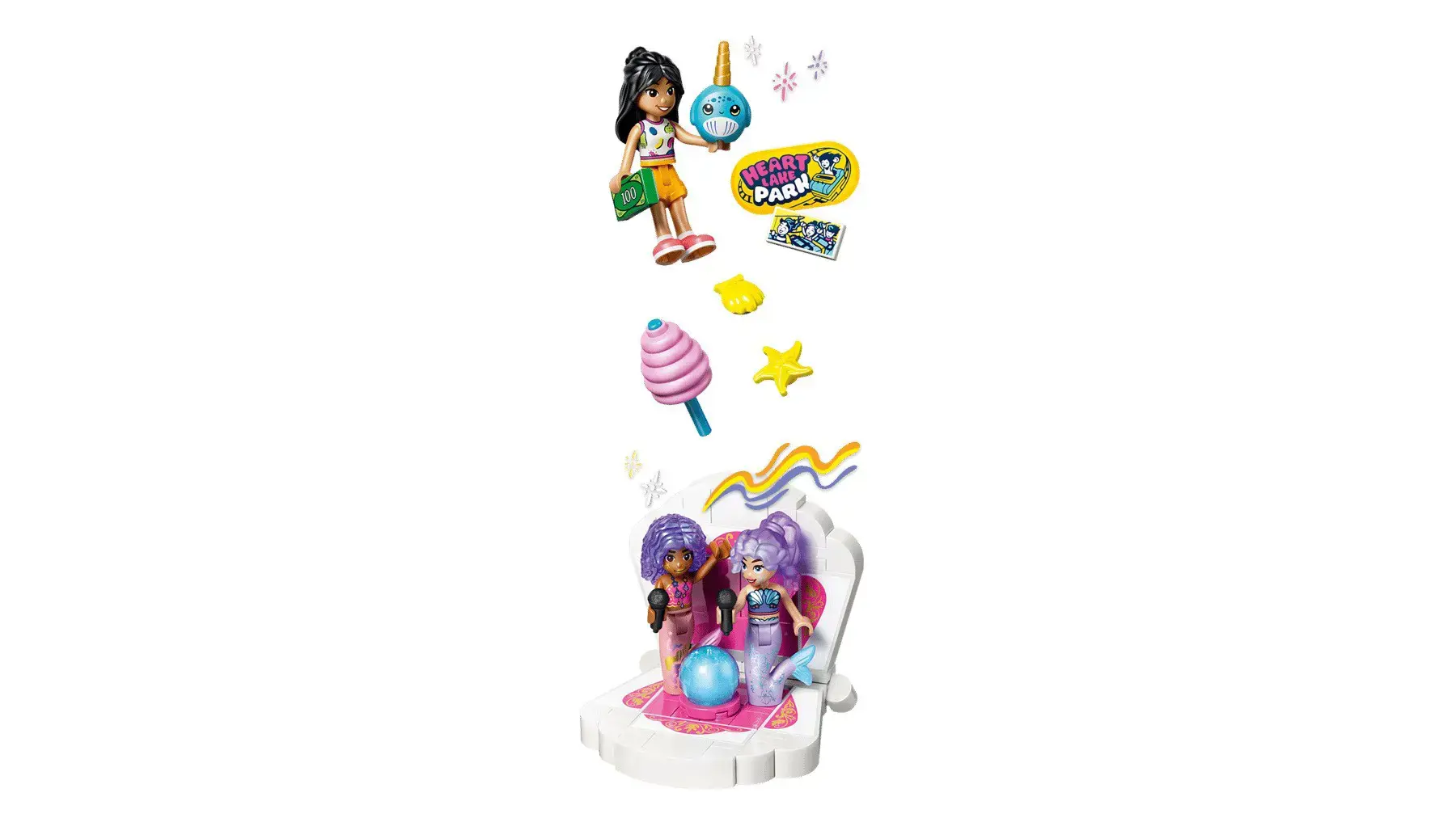 LEGO FRIENDS 42703 Mermaid Roller Coaster Ride