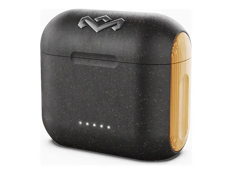 "Marley Rebel True Earbuds" Integruotas mikrofonas, į ausis, belaidės, signatūrinės juodos spalvos