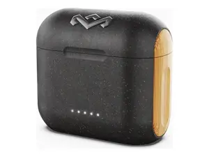 "Marley Rebel True Earbuds" Integruotas mikrofonas, į ausis, belaidės, signatūrinės juodos spalvos