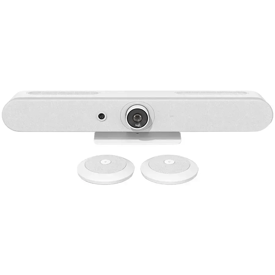 LOGITECH Rally Bar Mini - OFF-WHITE - EMEA - PLUG - EU/SEA/INDO/KO