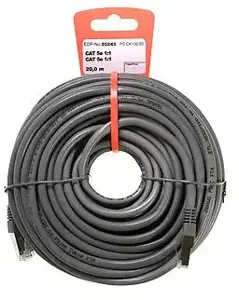 "Vivanco" jungiamasis laidas PS Cat 5e 20 m (20245)