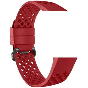 Devia band Deluxe Sport Mesh for Fitbit Charge 3 / Charge 4 red L