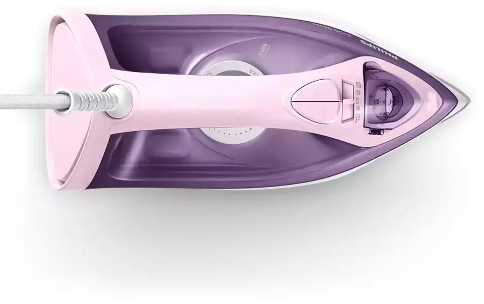 "Philips" 3000 serijos DST3020/30, Garinis lygintuvas, Keraminis padas, 1,9 m, 160 g/min, rožinis, violetinis, 35 g/min