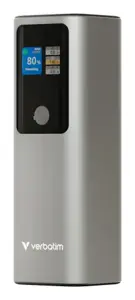 Verbatim 32269 Charge 'n' Go Išorinė baterija (Power Bank) 27000mAh 183W, USB-C, USB-A, Pilka