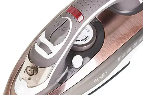 "Adler" AD 5030 lygintuvas Garinis lygintuvas Keraminis padas 3000 W Rudos, pilkos, baltos spalvos