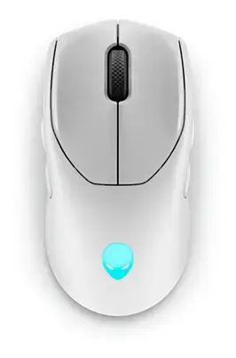 "Alienware AW720M", dvipusis, optinis, RF belaidis + "Bluetooth", 26000 DPI, baltas