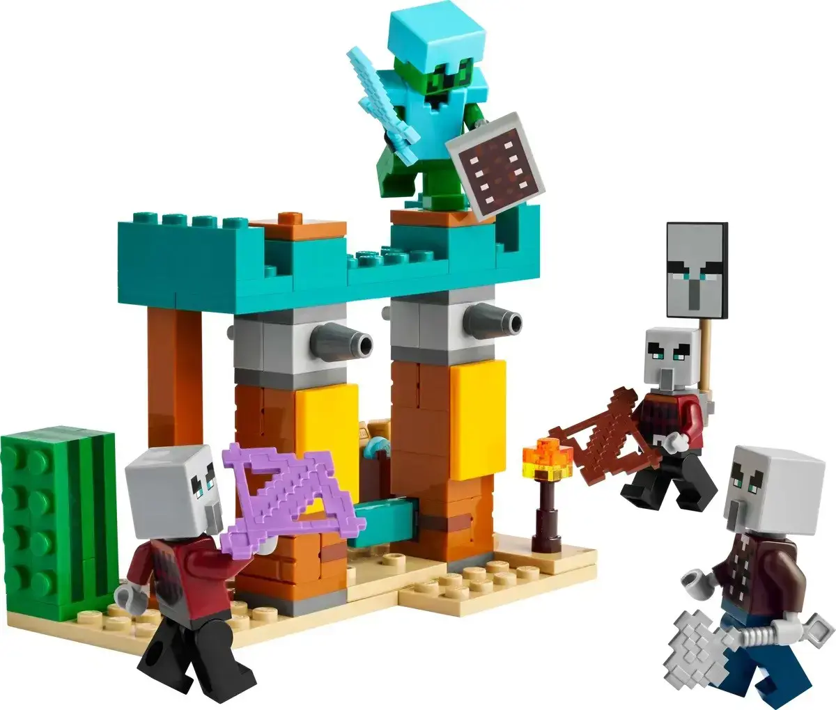 LEGO MINECRAFT 21267 The Illager Desert Patrol
