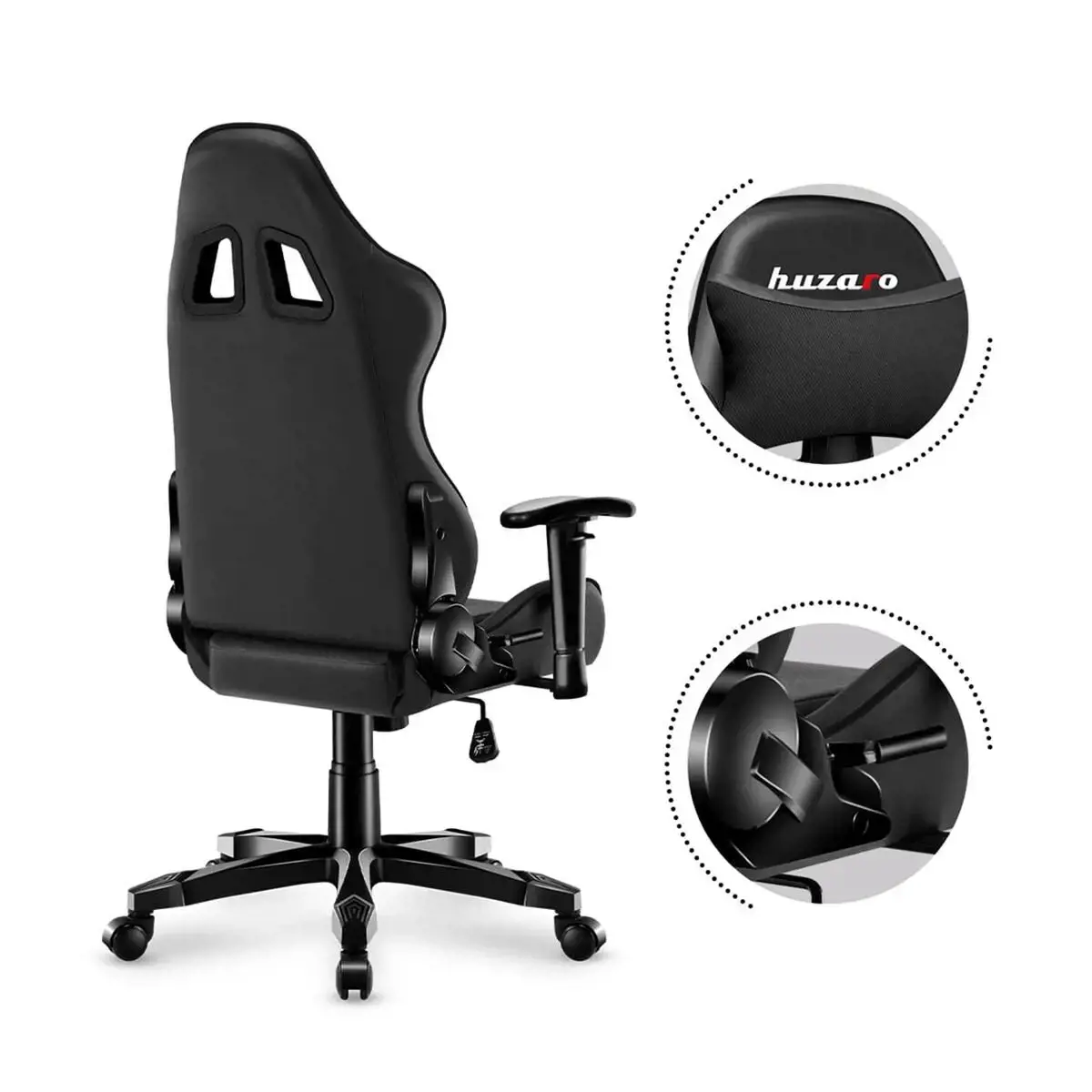 "Huzaro HZ-Ranger 6.0 Black" žaidimų kėdė vaikams