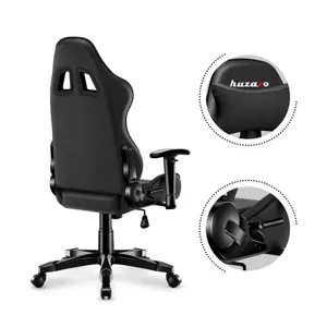 "Huzaro HZ-Ranger 6.0 Black" žaidimų kėdė vaikams