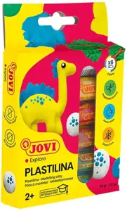 Plastilinas JOVI, 6 spalvų rinkinys, 15 g.