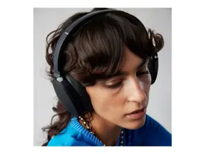 "Skullcandy" belaidės ausinės "Hesh ANC Over-ear", slopinančios triukšmą, belaidės, tikrai juodos spalvos
