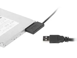 GEMBIRD A-USATA-01 Gembird Išorinis USB ir SATA adapteris, skirtas plonam SATA SSD/DVD diskui