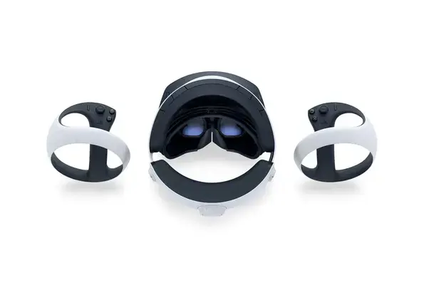 "Sony PlayStation VR2", specialus ant galvos montuojamas ekranas, juodas, baltas, 110°, vienspalvis, OLED, 2000 x 2040 taškų