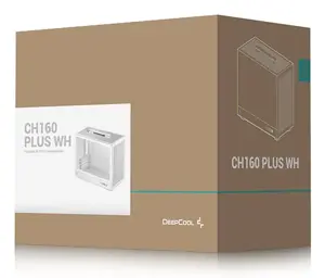DeepCool CH160 PLUS WH Small Form Factor (SFF) White