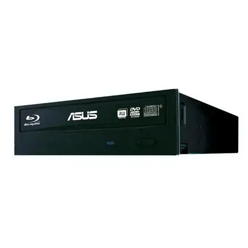 ASUS BW-16D1HT Mažmeninė tylioji, juoda, dėklas, vertikalus/horizontalus, stalinis kompiuteris, "Blu-Ray RW", "Serial ATA