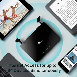 TP-LINK AC1350 belaidis dviejų dažnių 4G LTE maršrutizatorius su integruotu 4G LTE modemu palaiko LTE-FDD/LTE-TDD/DC-HSPA+/HSPA+/HSPA/UMTS/EDGE/GPRS/GSM