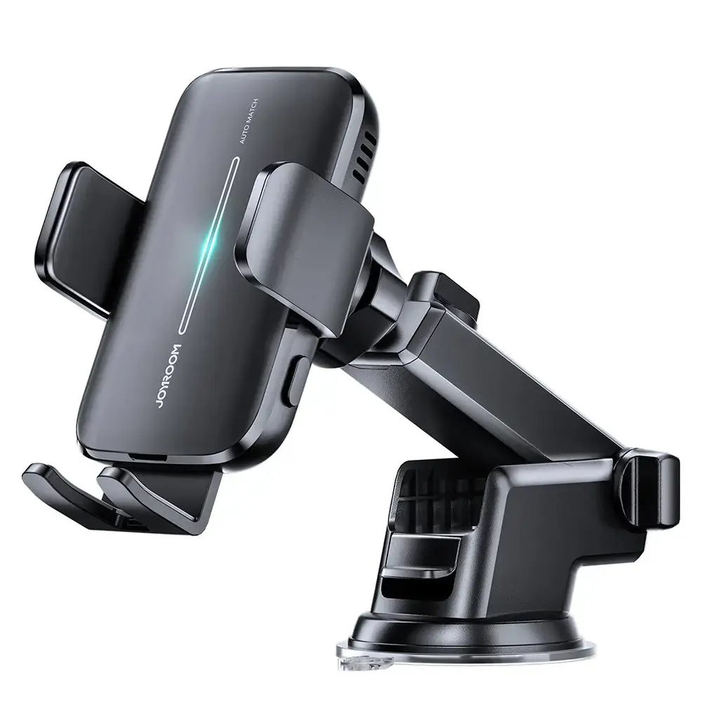 Joyroom car holder with wireless charger 15W for cockpit dashboard black (JR-ZS245)