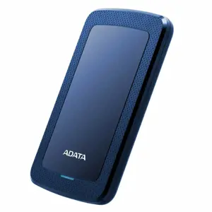 ADATA 2TB Išorinis diskas, 10.3mm, USB 3.1, Quick Start, Mėlynas AHV300-2TU31-CBL  / ADATA-434