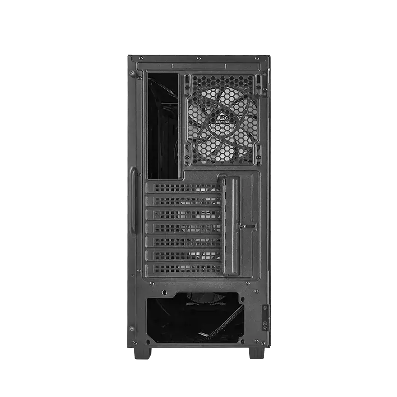 Chieftec HUNTER 2, Midi Tower, PC, Black, ATX, micro ATX, Micro-ITX, Metal, Tempered glass, Gaming