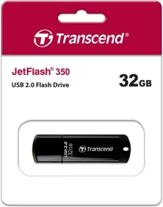 TRANSCEND JETFLASH 350 32GB USB 2.0 atmintinė