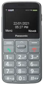 Mobilusis telefonas Panasonic KX-TU160EXG, Pilka