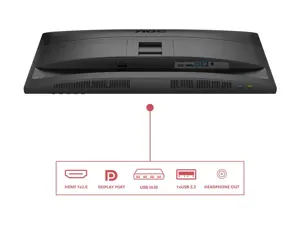 AOC Q27E4U | 27 " | IPS | QHD | 16:9 | 120 Hz | 4 ms | 2560 x 1440 pixels | 350 cd/m² | HDMI ports quantity 1