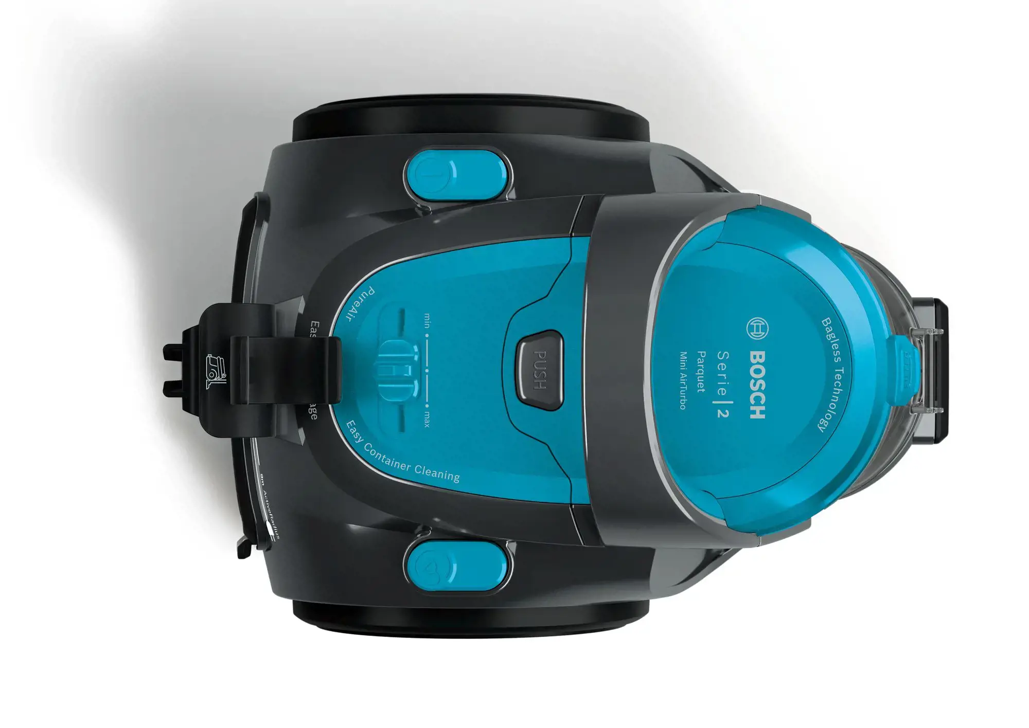 "Bosch Serie 2" BGS05X240, 700 W, cilindrinis dulkių siurblys, sausas, be maišelio, 1,5 l, EPA