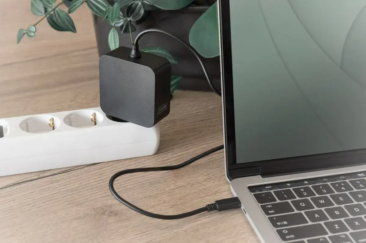 DIGITUS nešiojamojo kompiuterio įkroviklis USB-C maitinimo šaltinis 65W PD3.0
