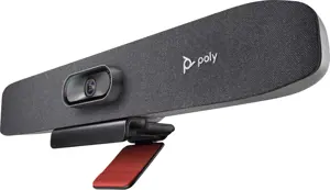 Poly Studio R30, Audio/Video USB Bar, with auto-track 120-deg FOV 4K Camera, Integrated speaker and…