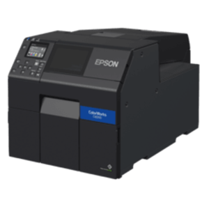 "Epson ColorWorks CW-C6000Ae", pjaustyklė, displėjus, USB, Ethernet, juoda