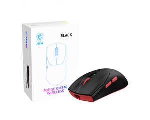 MSI FORGE GM340 | Wireless | 2.4 GHz, Bluetooth, USB 2.0