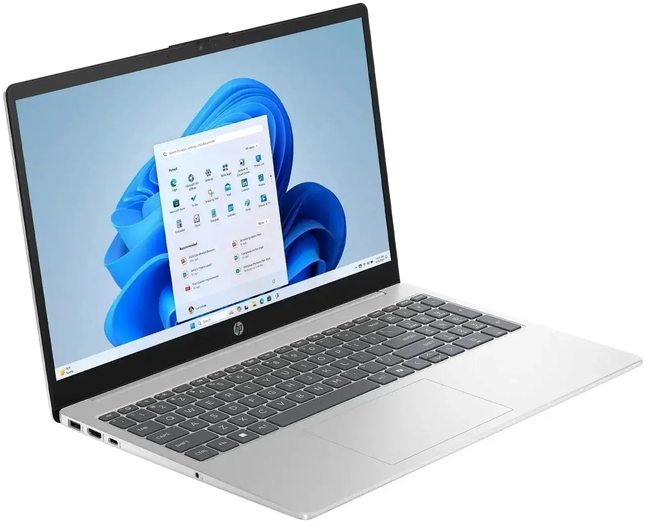 HP 15-fd0154wm i5-1334U 15.6” FHD Touch 12GB SSD 512 Iris Xe Win11 Natural Silver (REPACK) 2Y New Repack/Repacked