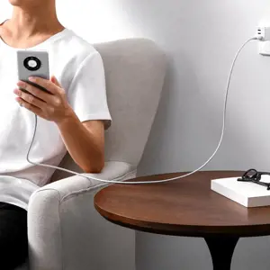 "Baseus Superior" serijos USB ir USB-C kabelis, 65 W, 1 m (baltas)