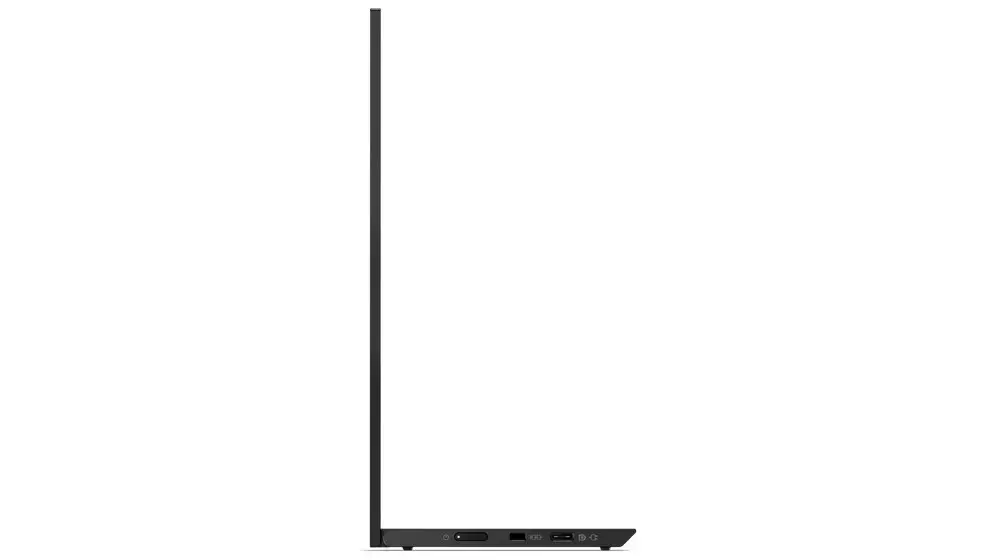 Lenovo ThinkVision M14d, 35.6 cm (14"), 2240 x 1400 pixels, 2.2K, LED, 8 ms, Black