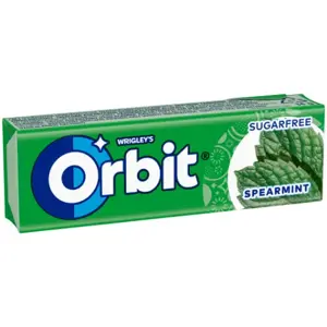 Kramtomoji guma ORBIT Spearmint, 14 g