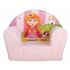 Vaikiškas fotelis "Princess Pink" 44 x 34 x 53 cm