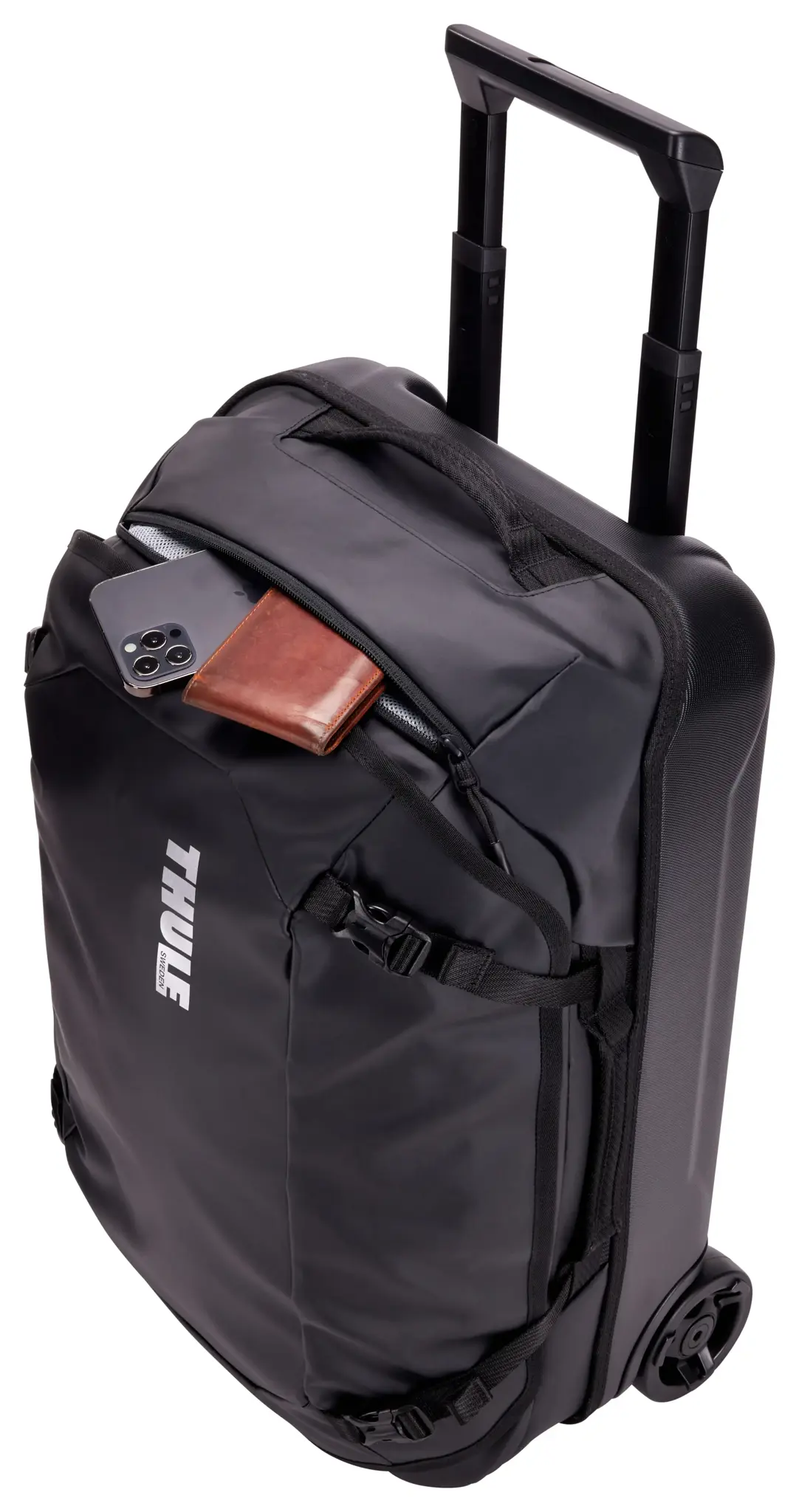Thule Chasm TCCO222 Black, Trolley, Soft shell, Black, Black, 2 wheel(s), Roller wheel