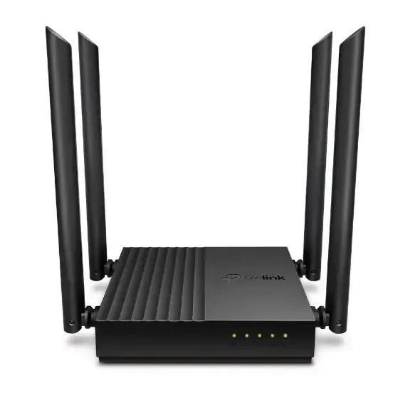 TP-Link Archer C64, Wi-Fi 5 (802.11ac), Dual-band (2.4 GHz / 5 GHz), Ethernet LAN, Black, Tabletop router