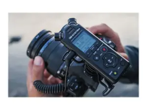 "Olympus" linijinis PCM diktofonas LS-P5 Įkraunamas, mikrofono jungtis, stereo, FLAC / PCM (WAV) / MP3, juodas, MP3 atkūrimas, 59 val. 35 min.