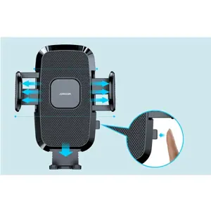 Joyroom mechanical car phone holder for air vent black (JR-ZS259)