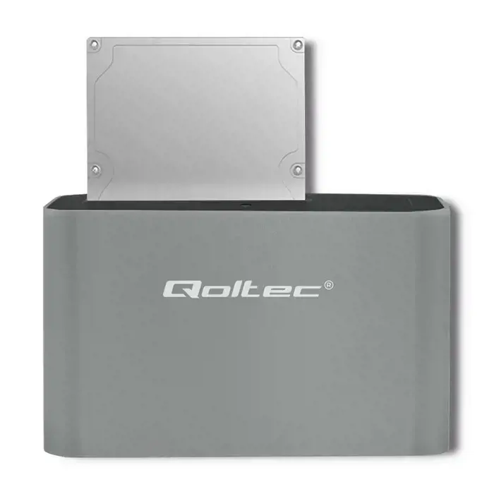 QOLTEC 50315 HDD/SSD 2,5 colių/3,5 colių SATA USB 3.0 doko stotelė