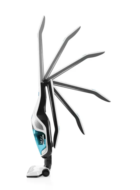 ETA dulkių siurblys "Dasty AquaPlus" ETA344790010 Belaidis darbinis, rankinis ir rankinis, 14,4 V, veikimo laikas (maks.) 45 min, baltas/mėlynas