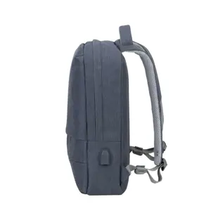 NB DĖKLAS SU APSAUGA NUO VAGYSTĖS 15,6"/7562 TAMSIAI PILKAS RIVACASE