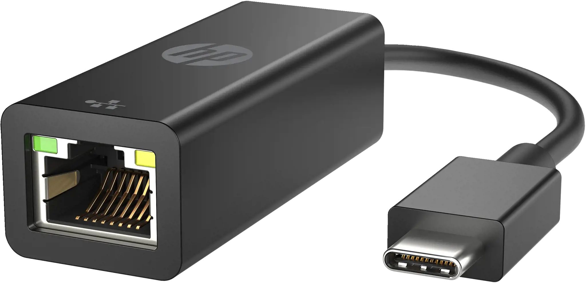 HP USB-C - RJ45 adapteris G2, USB Type-C, RJ-45, juodas, "Home", "Windows 10", "Windows 11", 180 mm