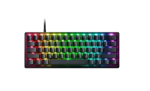 "Razer" mini žaidimų klaviatūra "Huntsman V3 Pro" laidinė šiaurietiška analoginė optinė juoda